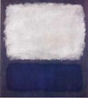Oil blue Painting - Blue and Gray 1962 by Rothko,Mark
