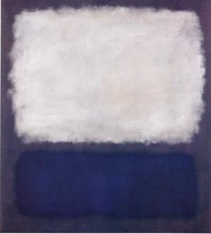 Oil blue Painting - Blue and Gray 1962 by Rothko,Mark
