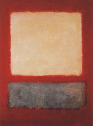 Oil light Painting - Light Over Grey by Rothko,Mark