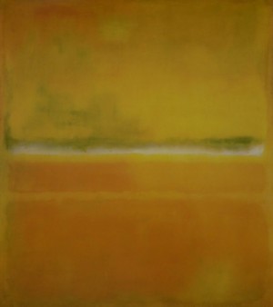 Oil abstract Painting - No.14-10 (Yellow Greens),1953 by Rothko,Mark
