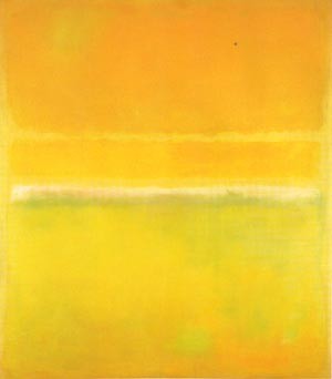 Oil green Painting - No 14, No 10 Yellow Green by Rothko,Mark
