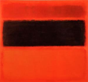  Photograph - No. 36 (Black Stripe) 1958 by Rothko,Mark