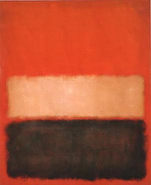 Oil red Painting - No 46 Red, Ochre Black on Red 1957 by Rothko,Mark