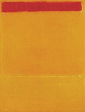 Oil red Painting - No.8 Yellows + Red by Rothko,Mark