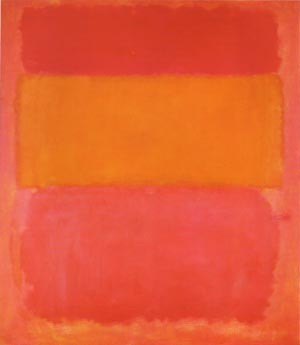 Oil red Painting - Orange, Red, Yellow 1956 by Rothko,Mark