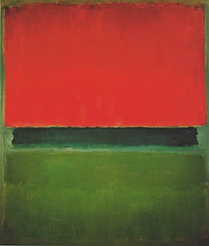 Oil red Painting - Red Dark Green Green 1952 by Rothko,Mark
