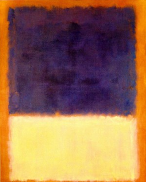 Oil red Painting - Red, Orange, Tan and Purple  1954 by Rothko,Mark