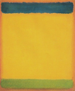 Oil abstract Painting - RTK105 by Rothko,Mark