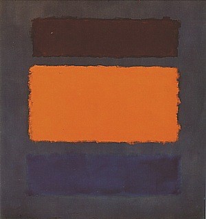  Photograph - Unt.1963 Brown Orange Blue on Maroon by Rothko,Mark