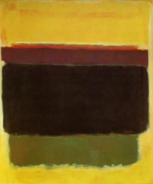 Oil abstract Painting - Untitled, 1949 by Rothko,Mark