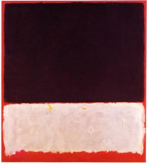 Oil red Painting - Untitled 1958 Black White Red by Rothko,Mark