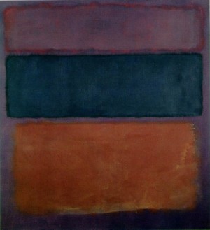 Oil abstract Painting - Untitled  1963 by Rothko,Mark