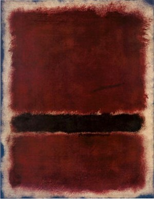 Oil abstract Painting - Untitled ,1963 by Rothko,Mark