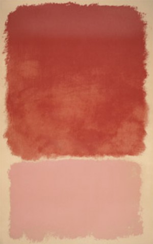 Oil red Painting - Untitled 1968 (Red,Pink) by Rothko,Mark