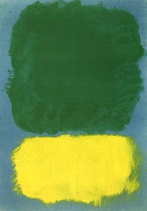 Oil abstract Painting - Untitled 4168 by Rothko,Mark