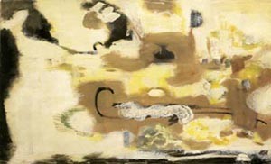 Oil abstract Painting - UNTITLED RECTO 1947 by Rothko,Mark