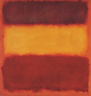 Oil abstract Painting - Violet Bar 1957 by Rothko,Mark