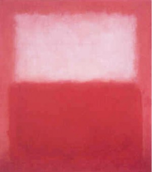 Oil red Painting - White over Red by Rothko,Mark