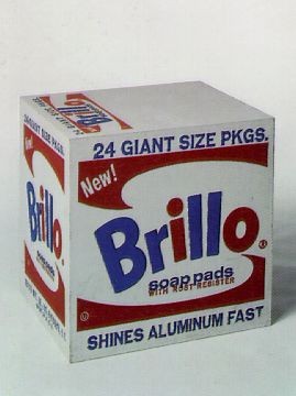 Oil abstract Painting - Brillo Box 1964 by Warhol,Andy