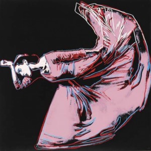 Oil abstract expressionism Painting - Letter to the World (The Kick) by Warhol,Andy