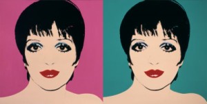 Oil Abstract Painting - Liza Minnelli 1979 by Warhol,Andy