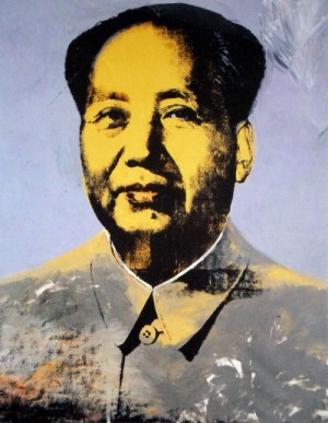 Oil Painting - Mao 1973 by Warhol,Andy