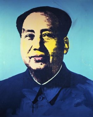 Oil Painting - Mao Tse Tung 1972 by Warhol,Andy