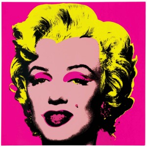 Oil abstract expressionism Painting - marilyn by Warhol,Andy