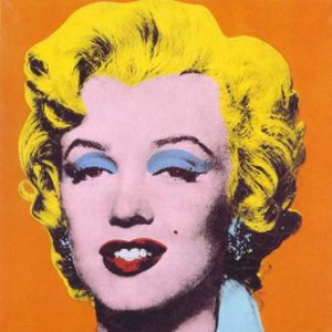 Oil abstract expressionism Painting - Marilyn by Warhol,Andy