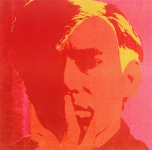 Oil portrait Painting - Self Portrait by Warhol,Andy
