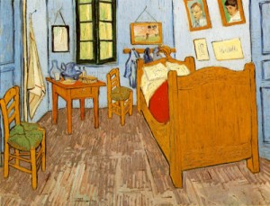 Oil still life Painting - La chambre de Van Gogh a Arles (Van Gogh's Room at Arles)  1889 by Vincent ，Van Gogh