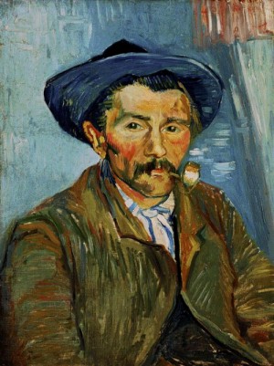Oil still life Painting - Peasant Man    1888 by Vincent ，Van Gogh