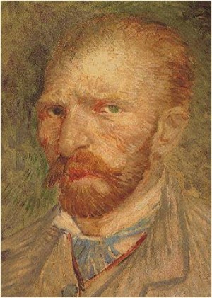 Oil still life Painting - Self -portrait by Gogh,Vincent Van