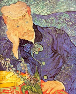 Oil portrait Painting - Self-Portrait at Saint-Rémy, 1890, oil on canvas, Musée de l'Impressionnisme at Paris. by Vincent ，Van Gogh