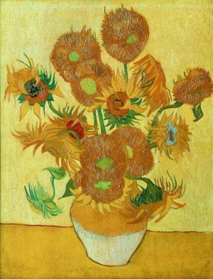 Oil sunflowers Painting - The Sunflowers 2 by Vincent ，Van Gogh