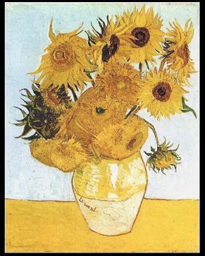 Oil sunflowers Painting - The vase with 12 sunflowers by Vincent ，Van Gogh