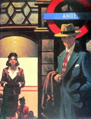 Oil angel Painting - Angel by Jack Vettriano