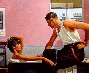 Oil blues Painting - Bad Boy Blues by Jack Vettriano