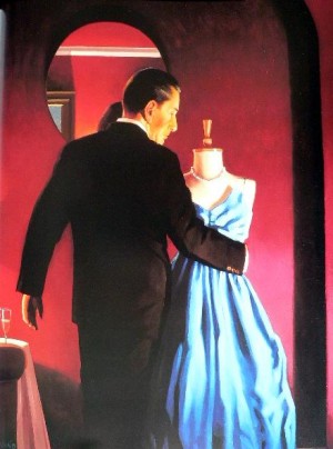 Oil Painting - The Altar of Memory by Jack Vettriano