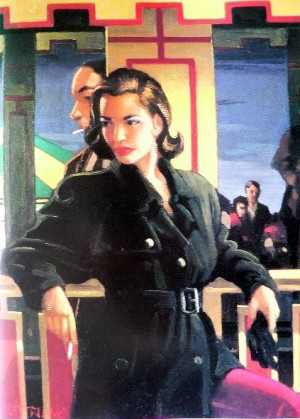 Oil Painting - The Main Attraction by Jack Vettriano