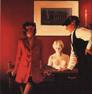 Oil sparrow Painting - The Sparrow and the Hawk by Jack Vettriano
