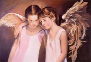 Oil nancy noel Painting - Always by Nancy Noel