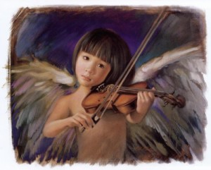 Oil nancy noel Painting - Soli by Nancy Noel