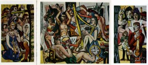 Oil Painting - Blindman's Buff 1945 by Beckmann, Max