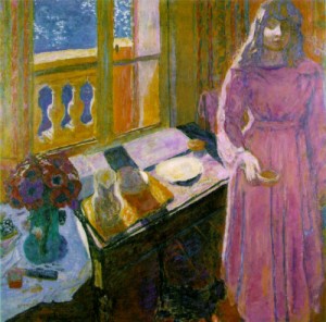Oil Painting - Interior at Antibes 1920 by Bonnard, Pierre