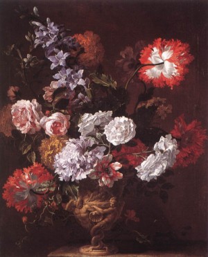 Oil flower Painting - Flower Piece by Bosschaert, Ambrosius the Elder