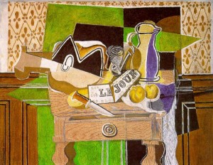 Oil still Painting - Still-Life, Le Jour, 1929 by Braque, Georges