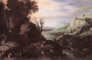 Oil Painting - Landscape by Bril, Paul