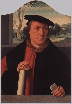 Oil bruyn, barthel Painting - Burgomaster Arnold von Brauweiler  1535 by Bruyn, Barthel