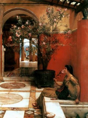  Photograph - An oldeander by Alma-Tadema, Sir Lawrence